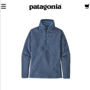 Patagonia better sweater 1/4 zip
